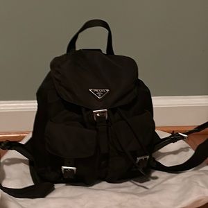 vintage prada small backpack